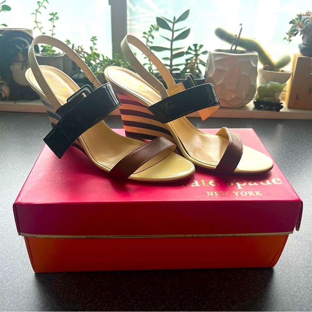 Kate Spade summer wedges